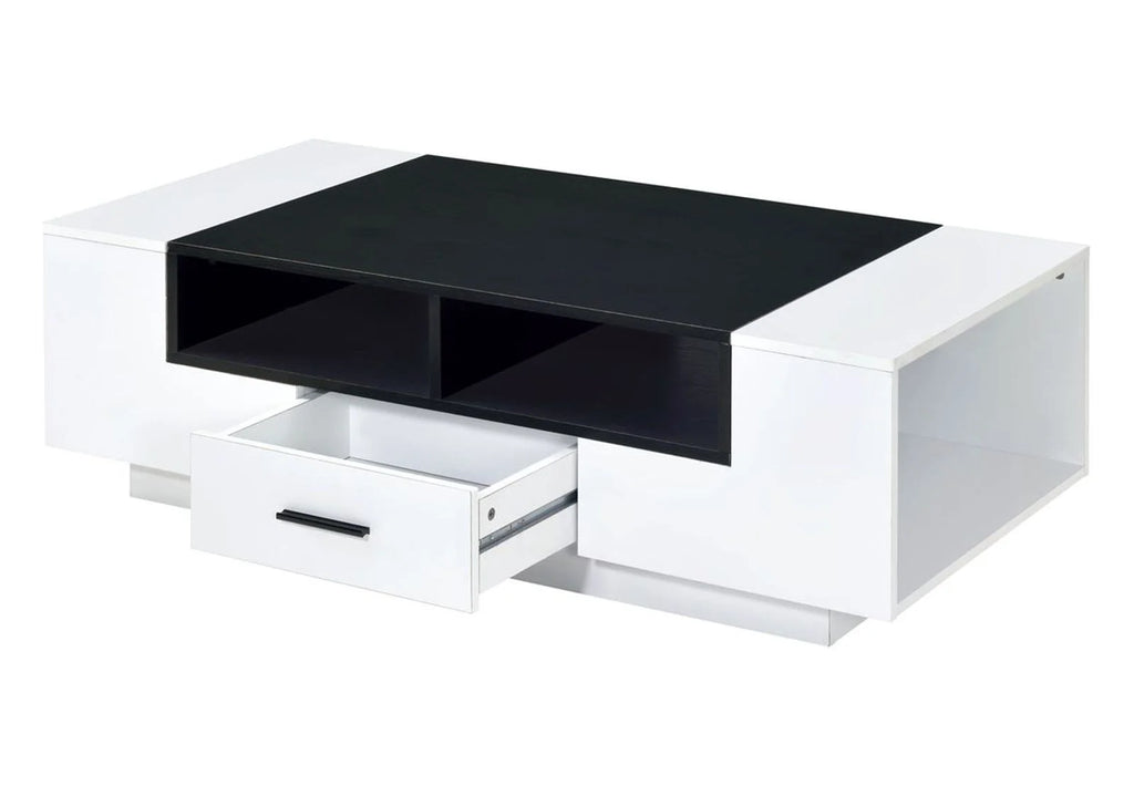 White & Black Coffee Table T28416