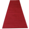 Dark Red Aisle Runner 2x10 ft F410694