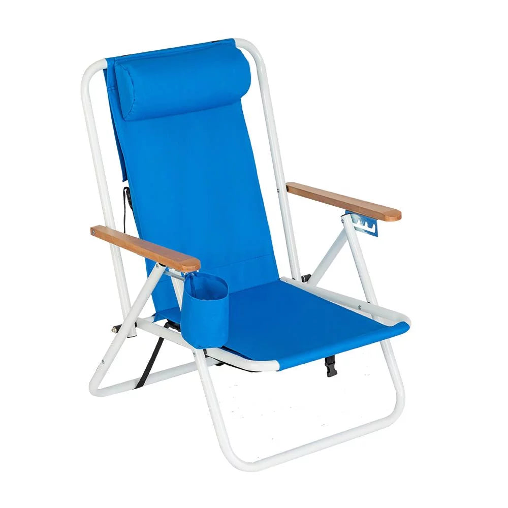 Portable Folding Recliner Beach Chair A51943