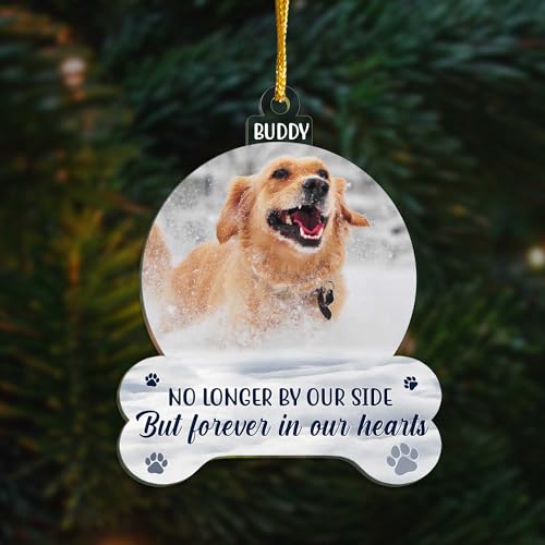 Dog Photo Frame Christmas Ornaments P296827
