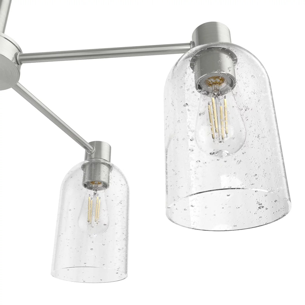 5 Bulb Hanging Chandelier Light Fixture R7368