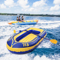 Double Kayak Inflatable Raft with Foot Pump Paddle Repair Kit D56300