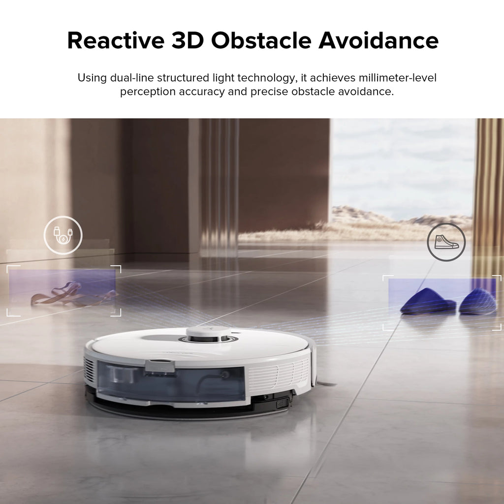 Robot Vacuum Cleaner and Sonic Mopping with DuoRoller Brush, 6000 Pa A577588