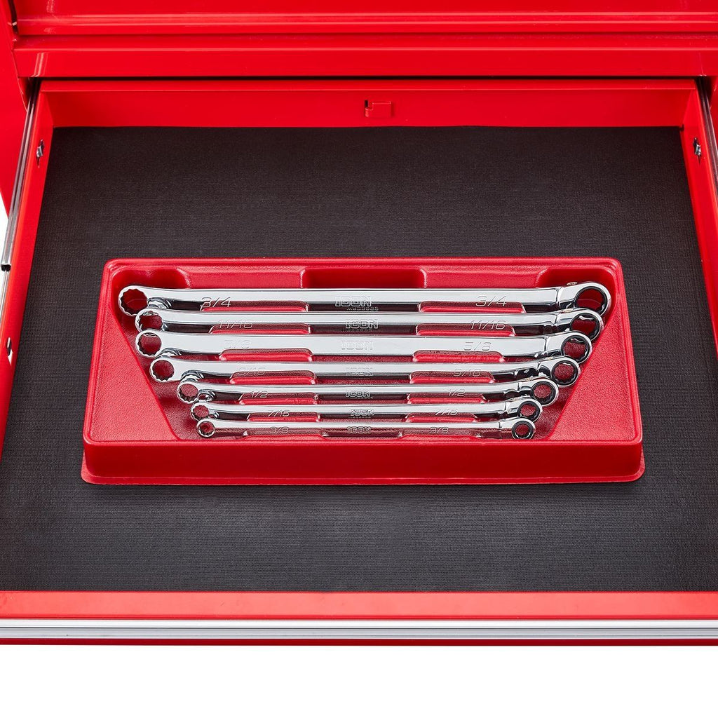 7 Piece SAE Double Box Ratcheting Wrench B226334