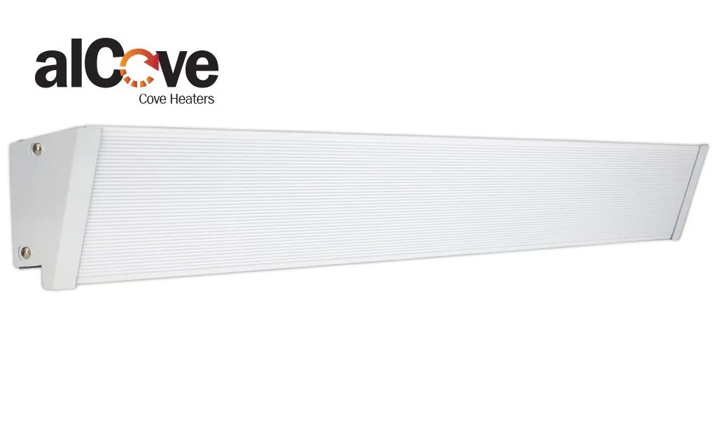 White 71" Electric Cove Heater O406970