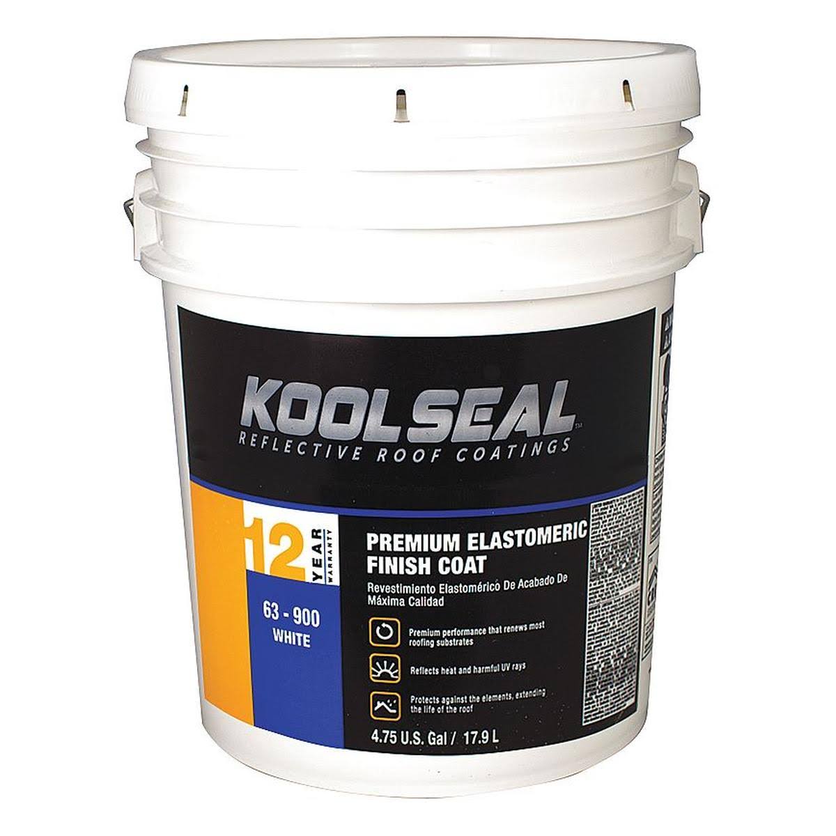 White Elastomeric Roof Coating O418