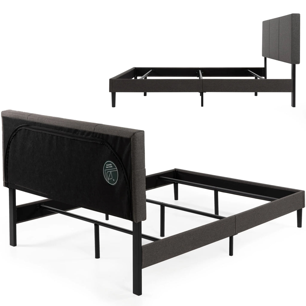 Queen Upholstered Bed Frame W662