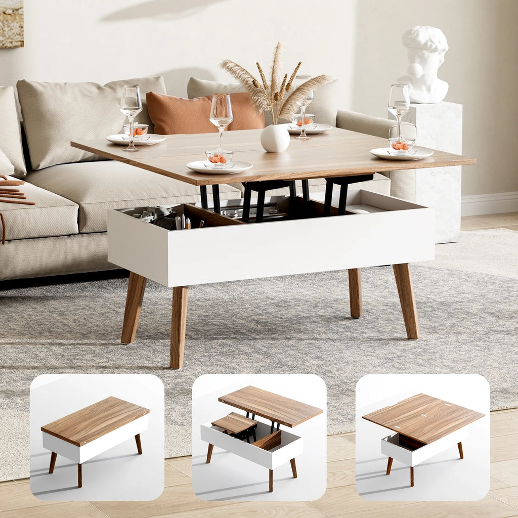 3 in 1 Lift Top Coffee Table with Storage J52878