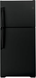Black Top Freezer Refrigerator U377