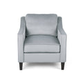 Gray Velvet Club Chair P693266