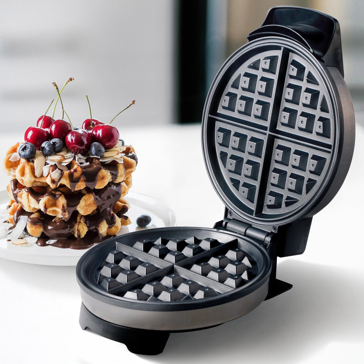 7" Nonstick Belgian Waffle Maker R55612