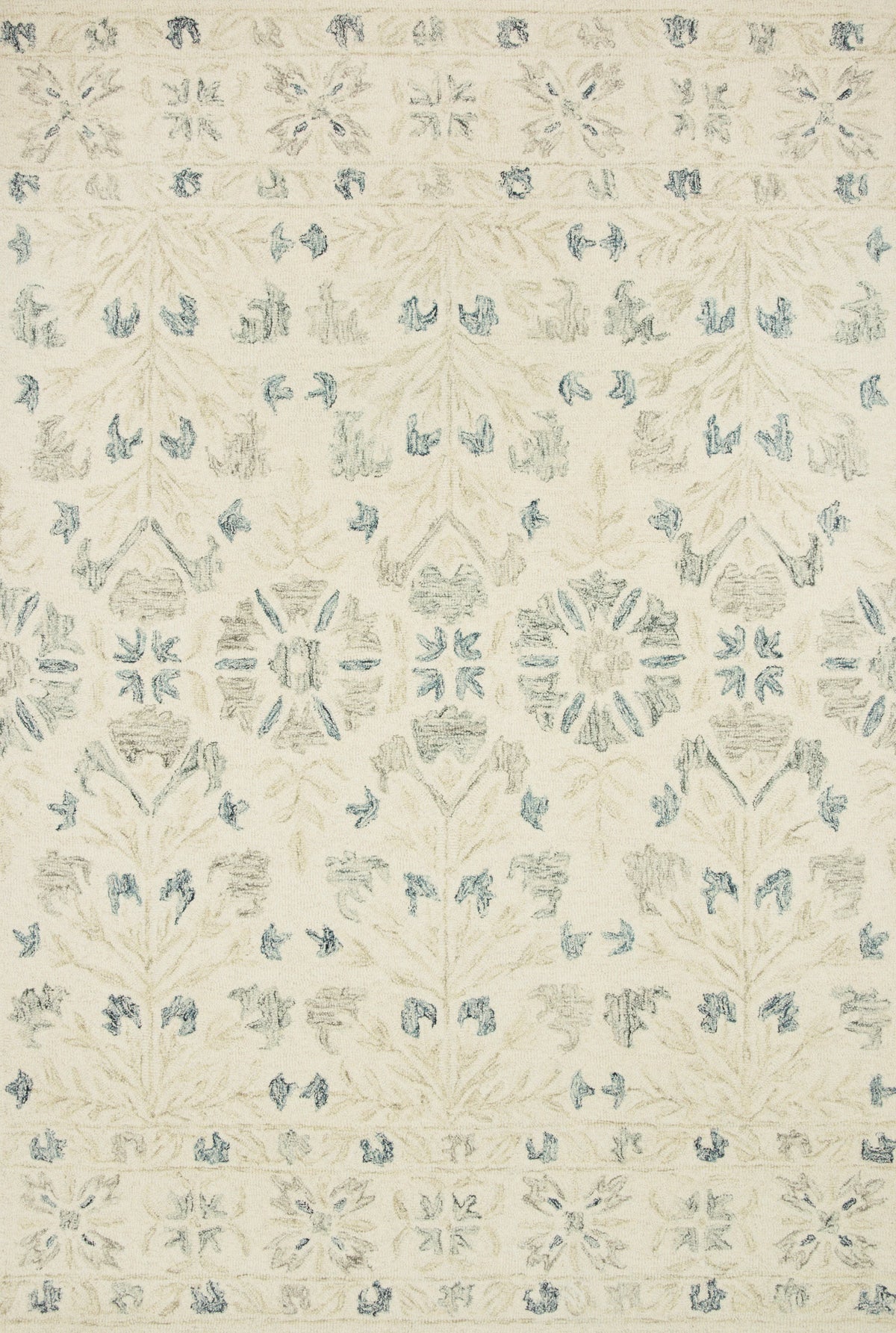 Ivory Grey 8'6 x 12' Rug S182