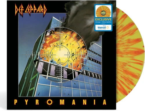 Orange & Yellow Splatter Vinyl Rock LP A66227