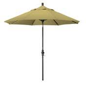 9' Aluminum Market Umbrella Collar Tilt O887