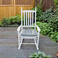 White Rocking Chair F754560