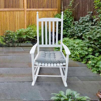 White Rocking Chair F754560