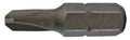 #6 x 1" x 1/4" Tamperproof Tri-Wing Bit 25 Pack S2997