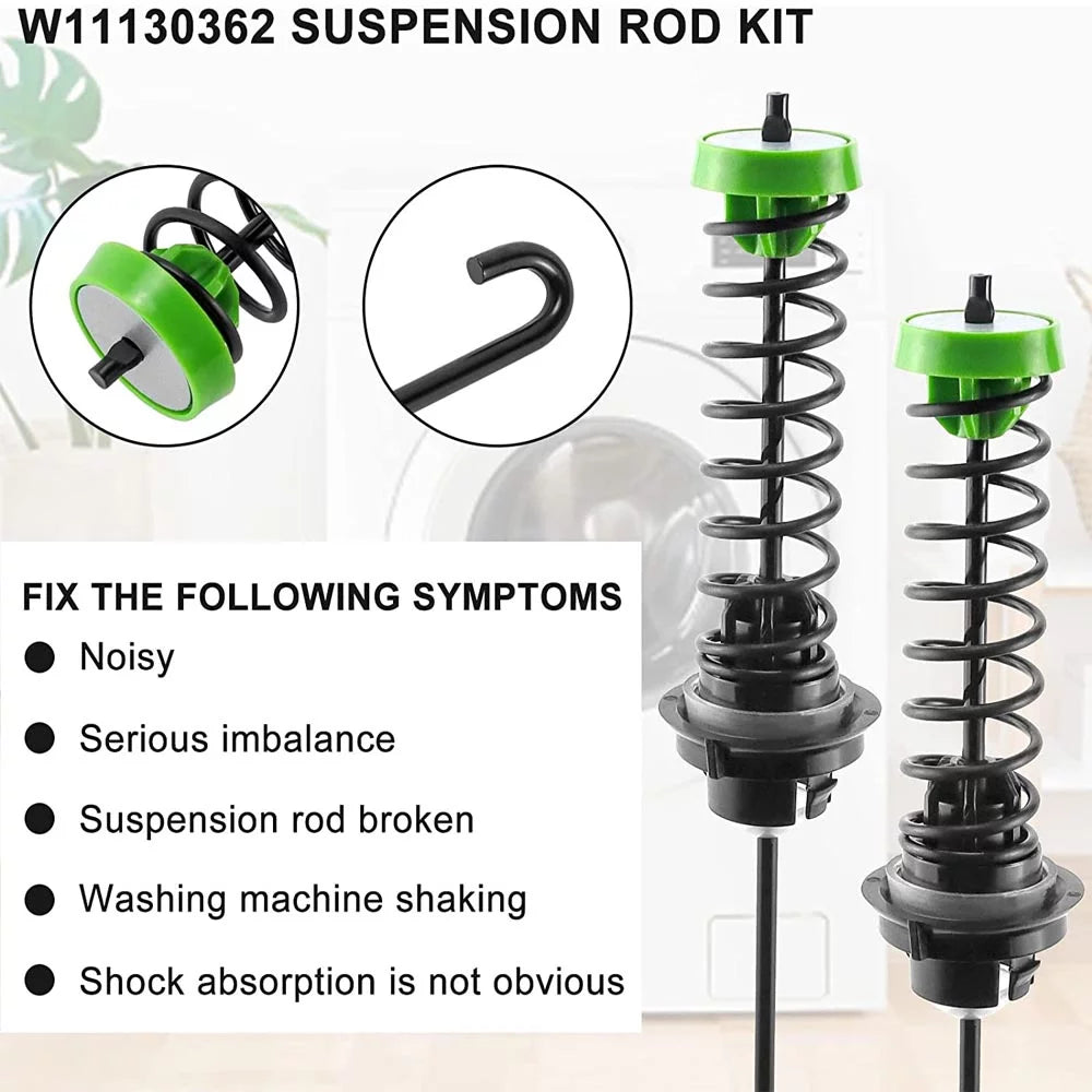 4 Pcs Washer Suspension Rods Kit G849852