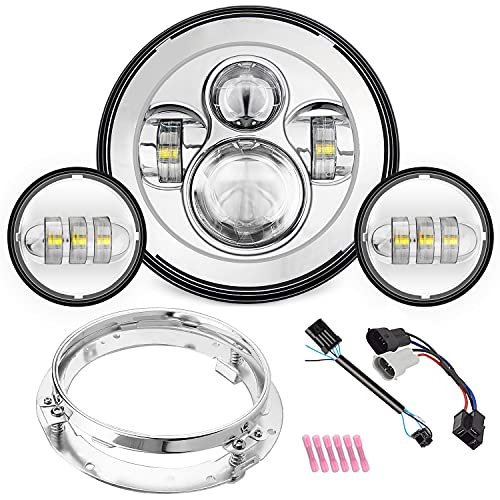 7 Inch Headlight Fog Lights Combo C48103