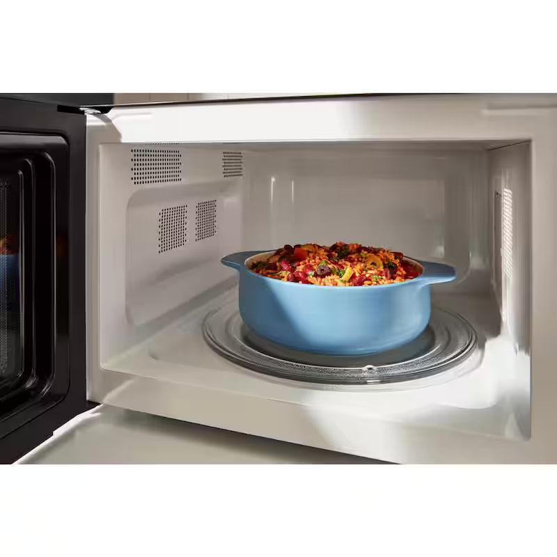 Black Stainless Countertop Microwave U7454