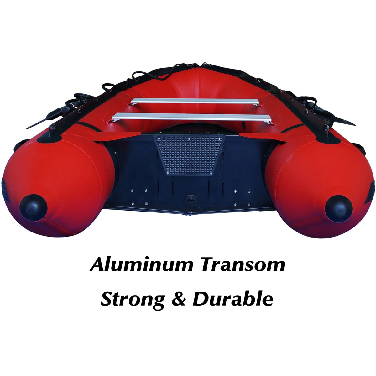 Inflatable Boat 4 Person Aluminum Floor Heavy Duty Saltwater Fishing Boat L943880