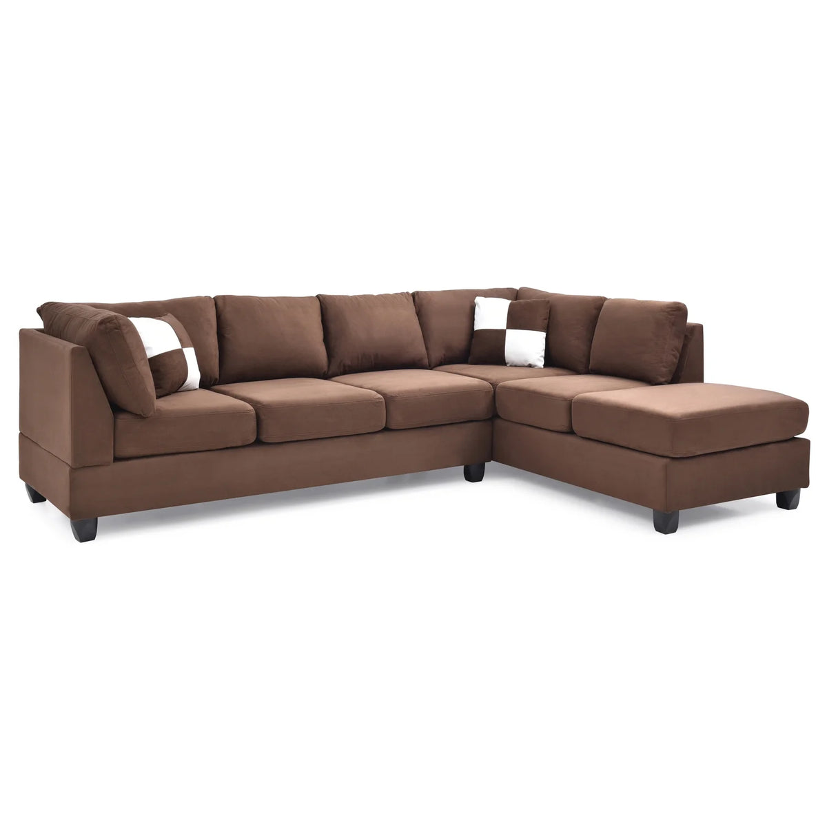 Chocolate Sectional A314539