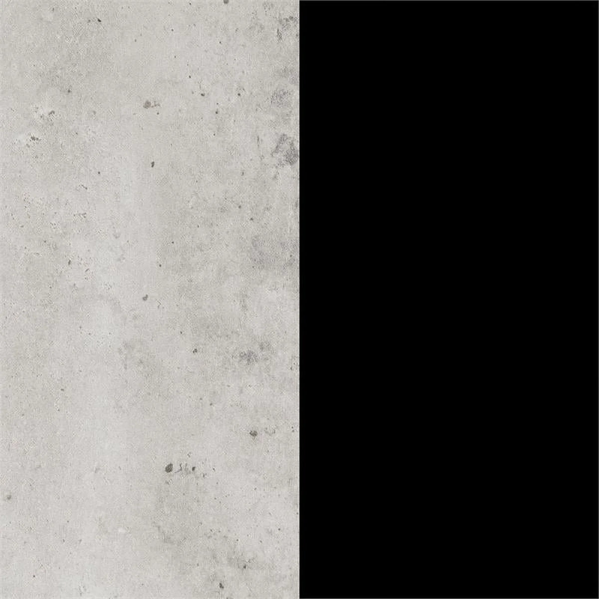 Concrete Gray and Black Coffee Table F706