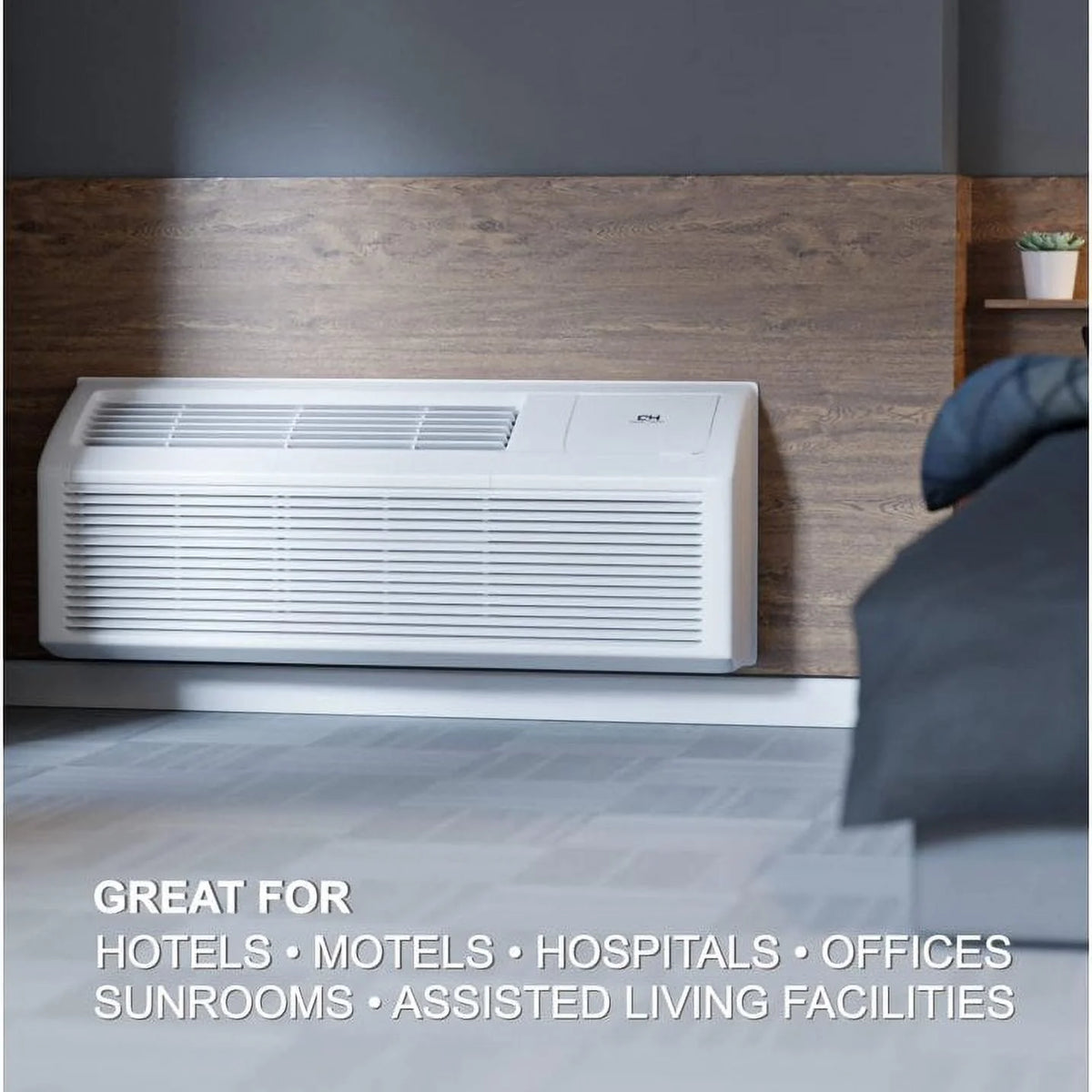 9000 BTU 230V PTAC Air Conditioner Heat Pump E467091