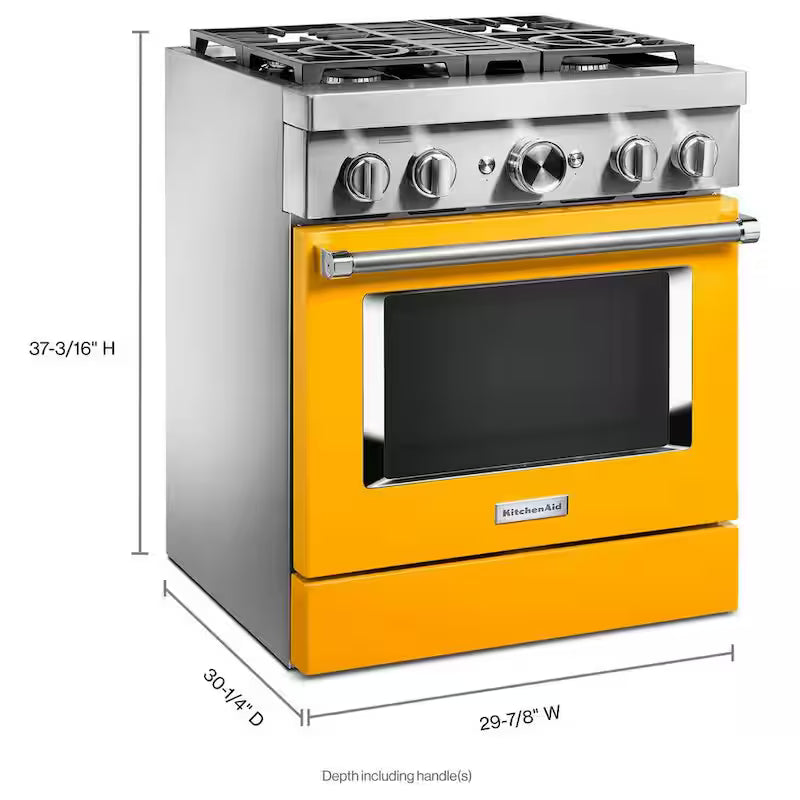 4.1 cu. ft. Dual Fuel Freestanding Smart Range with 4-Burners L13375