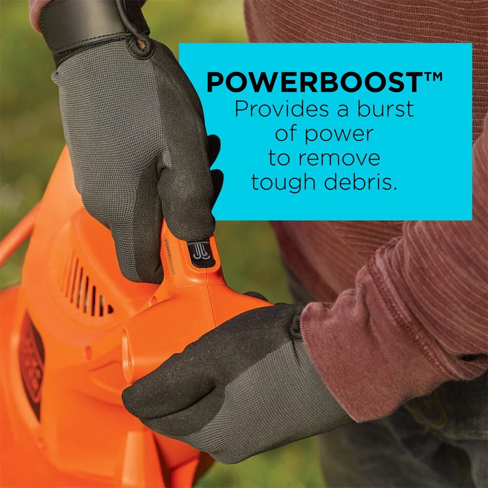 3-In-1 Electric Leaf Blower, Leaf Vacuum, Mulcher E842