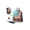 Portable Rechargeable Camping Fan with LED Lantern K732