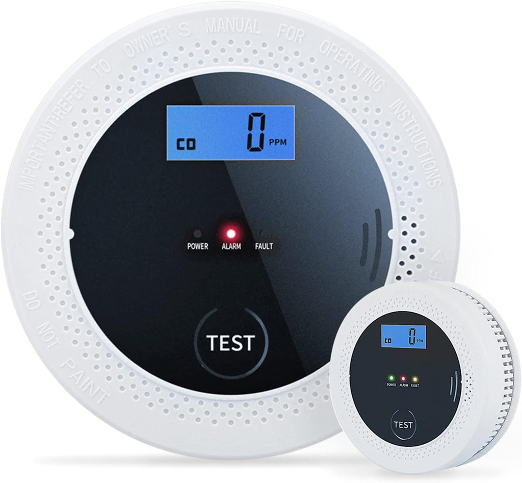 Smoke and Carbon Monoxide Alarm Detector with Photoelectric Sensor W64802