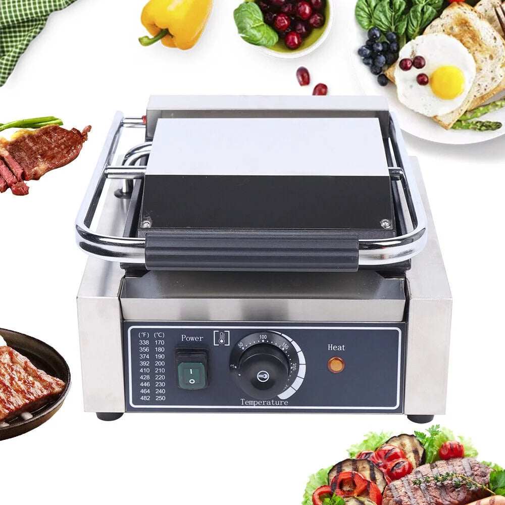 Panini Press Grill Griddle Plate K130