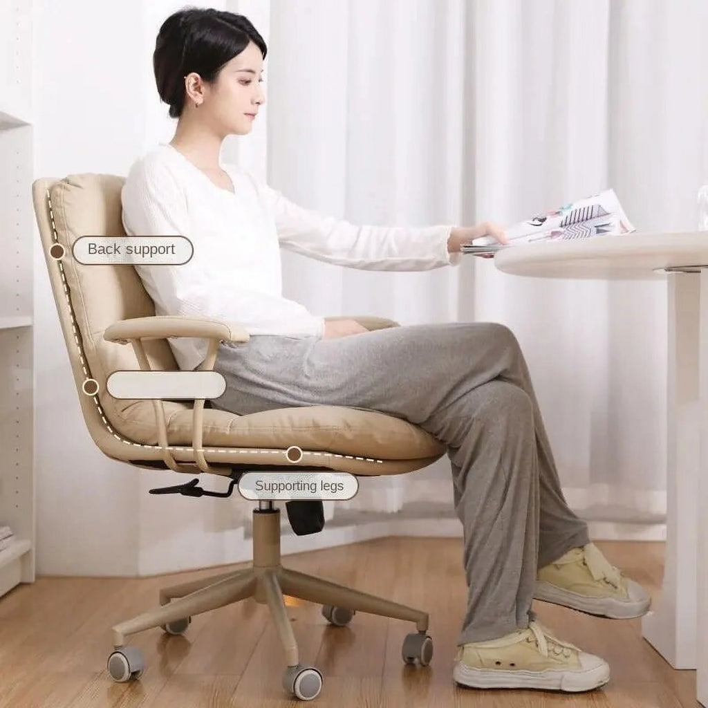 Soft Bag Armrest Adjustable Rotatable Computer Chair Z661