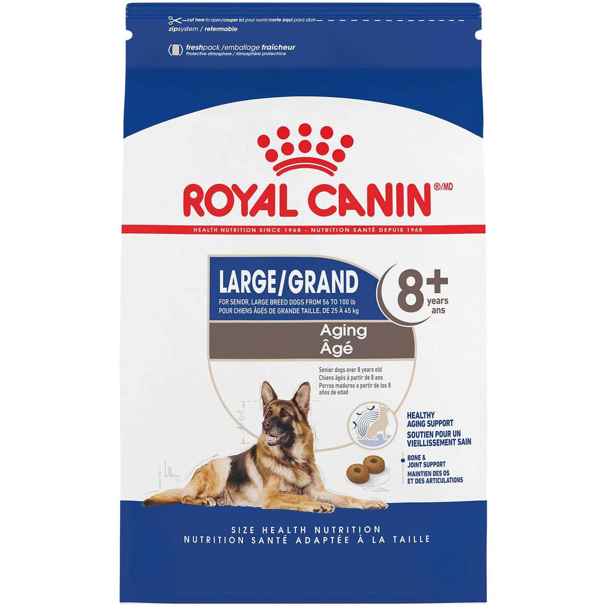 Large Aging 8+ Dry Dog Food A3304