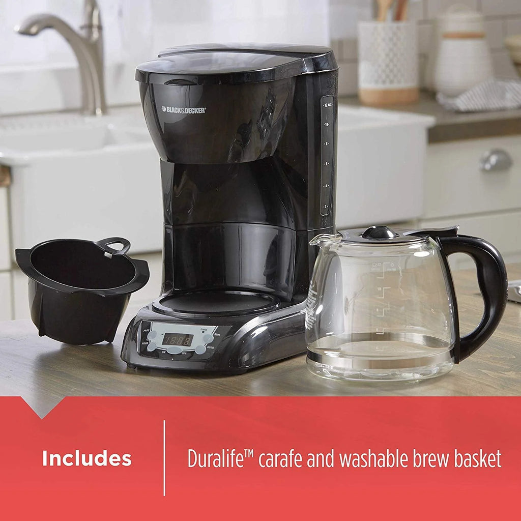 Black 6 Cup Coffee Maker B739335