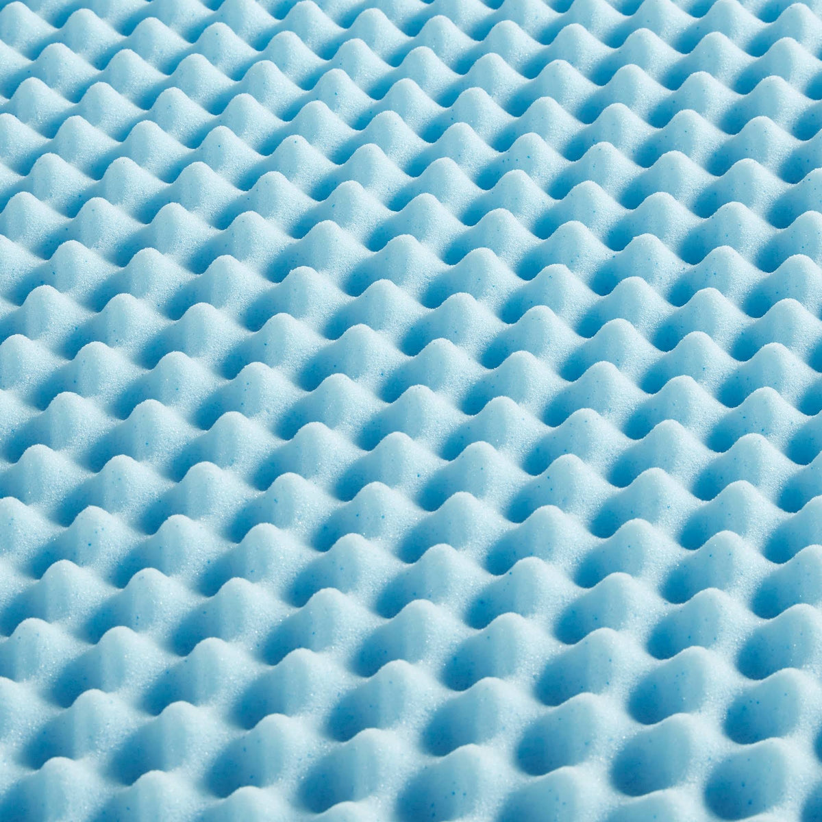 Blue California King Gel Memory Foam Topper F13611