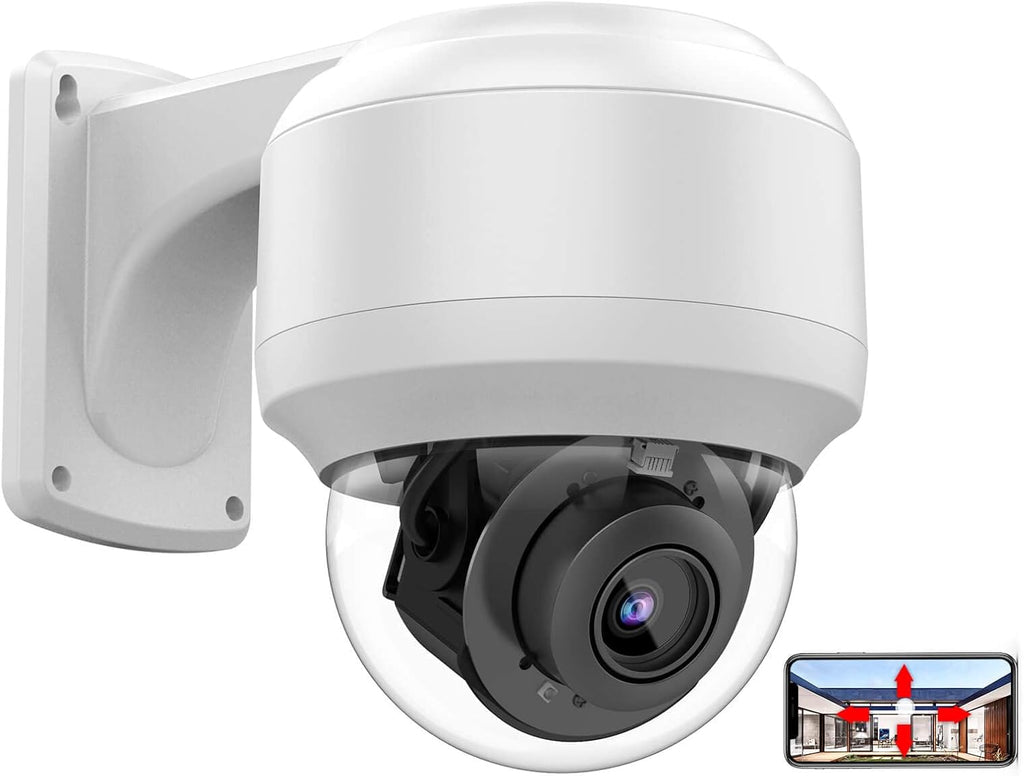 4K PoE PTZ Camera with 4X Optical Zoom, Built-in Mic, IP67 M599