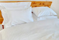 Pima Cotton 4-Piece Bed Sheets Set Queen Size White B2707