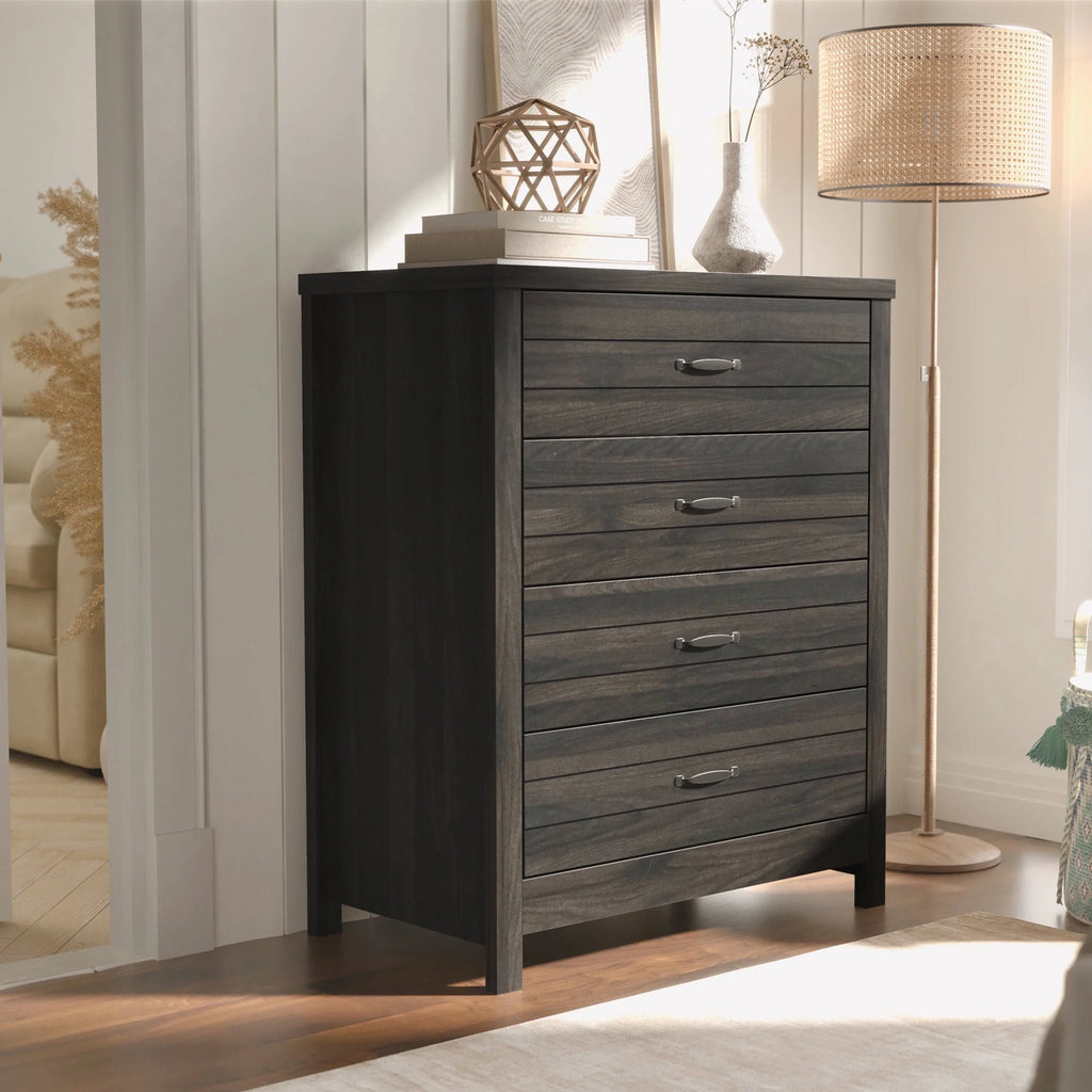 Espresso 4-Drawer Dresser T5855