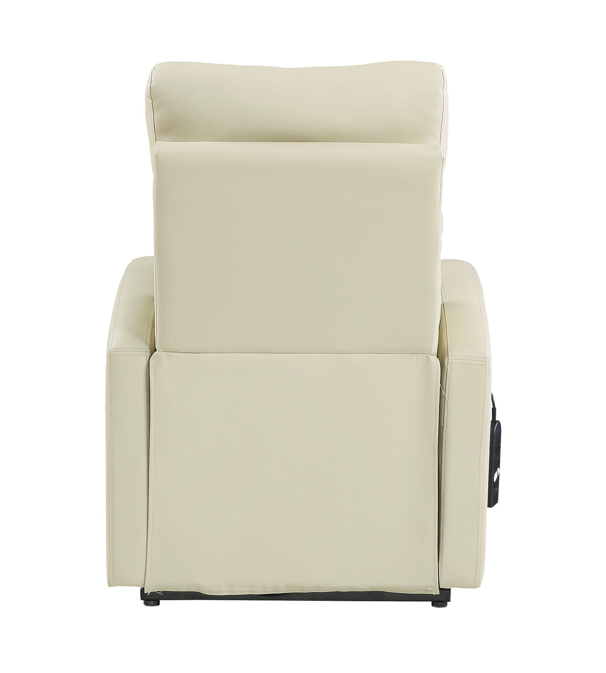 Beige PU Power Lift Recliner S582