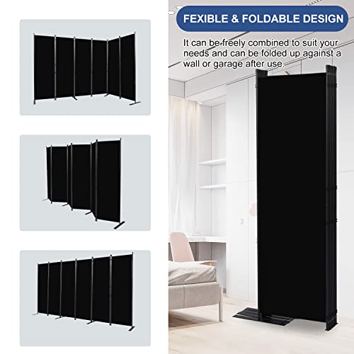 8 Panel Fabric Room Divider E235