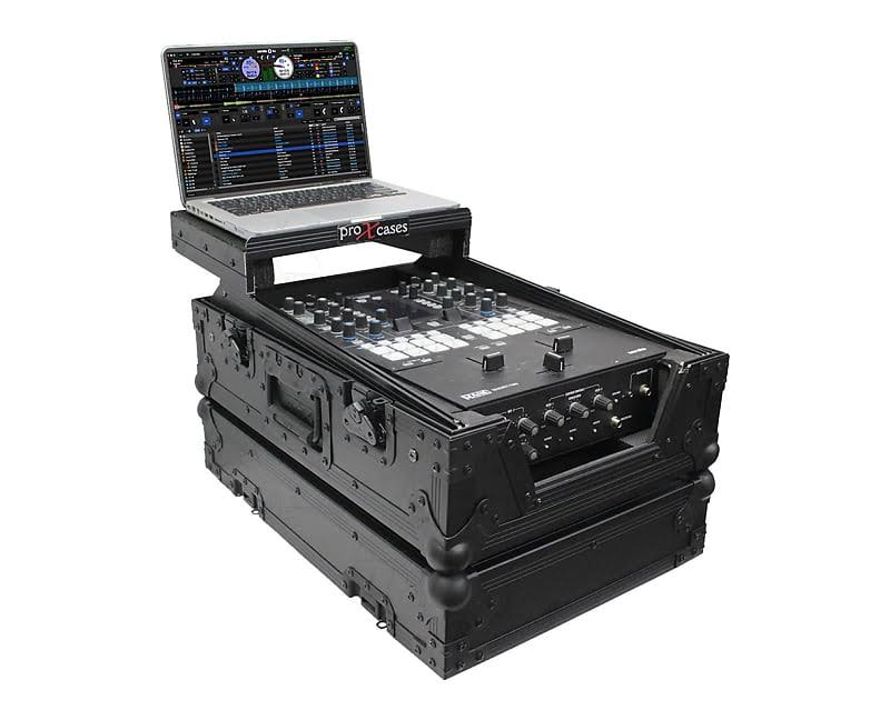 DJ Mixer Case with Laptop Shelf J66970