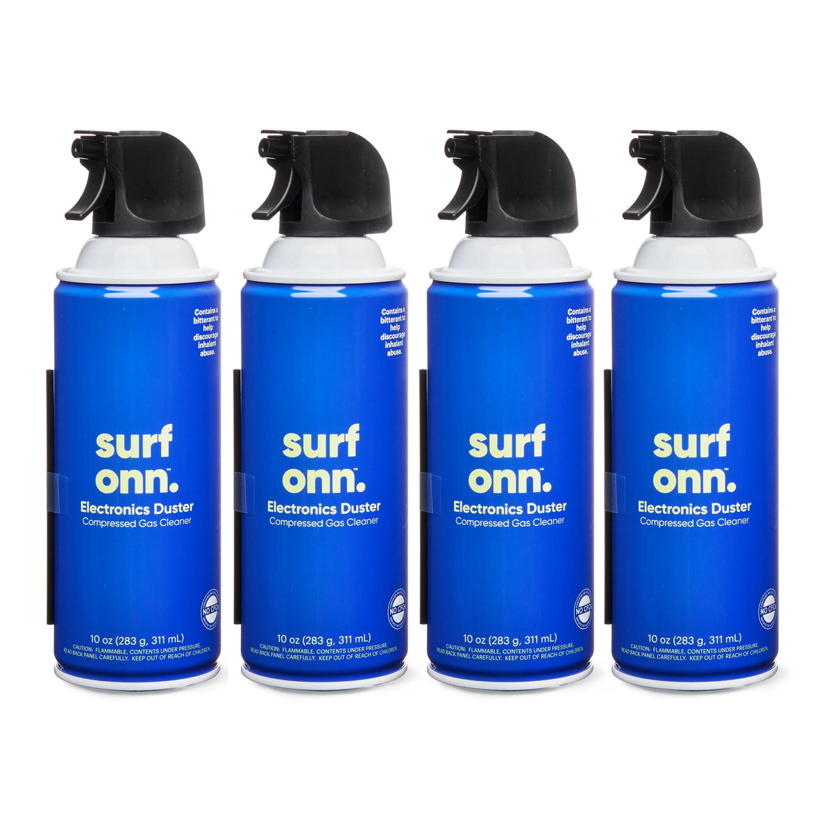Compressed Gas Cleaner, 10 oz, 4-Pack S47607