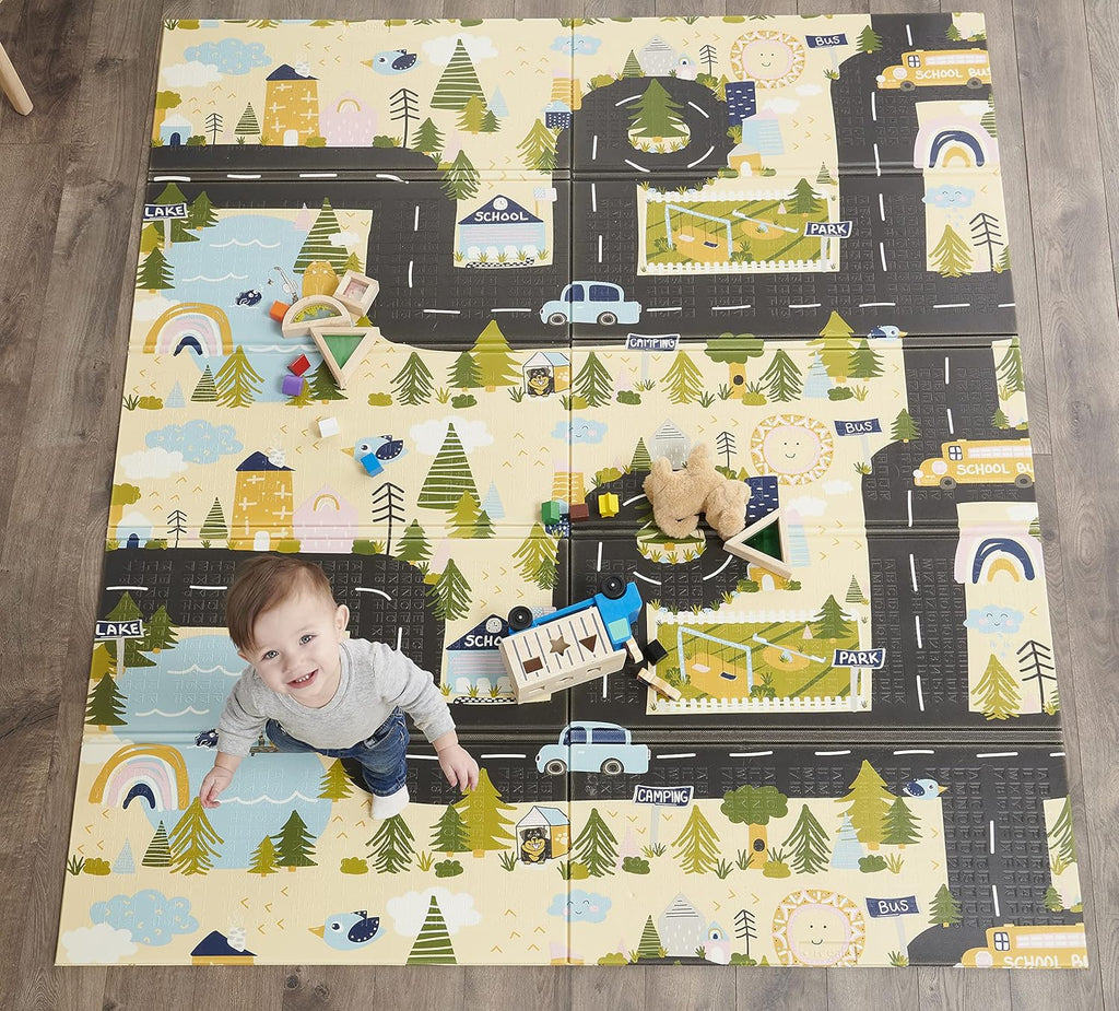 Foldable Reversible Waterproof Play Mat S319