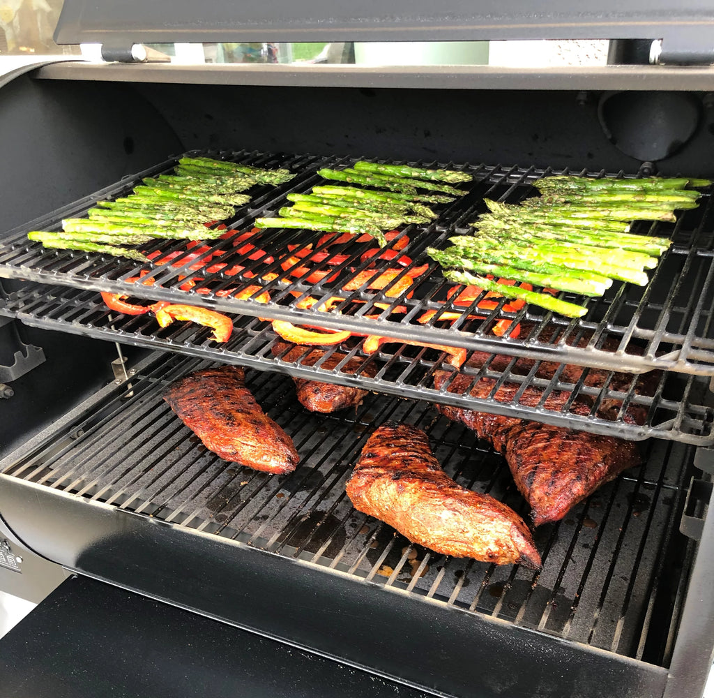 2000 Square Inch Pellet Grill and Smoker with 3 Cooking Racks P82288