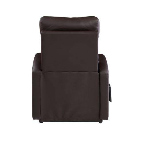 Beige PU Power Lift Recliner S582