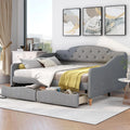 Upholstered Full Daybed with 2 Storage Drawers H378419