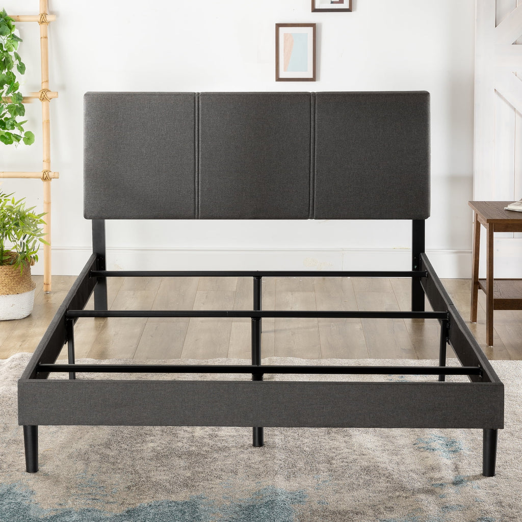 Queen Upholstered Bed Frame W662
