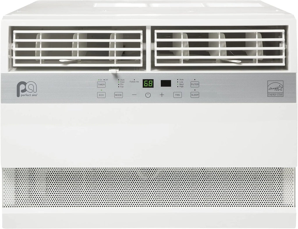 115-Volt Flat Panel Window Air Conditioner B182414
